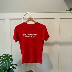 Red Graphic Women's T-Shirt